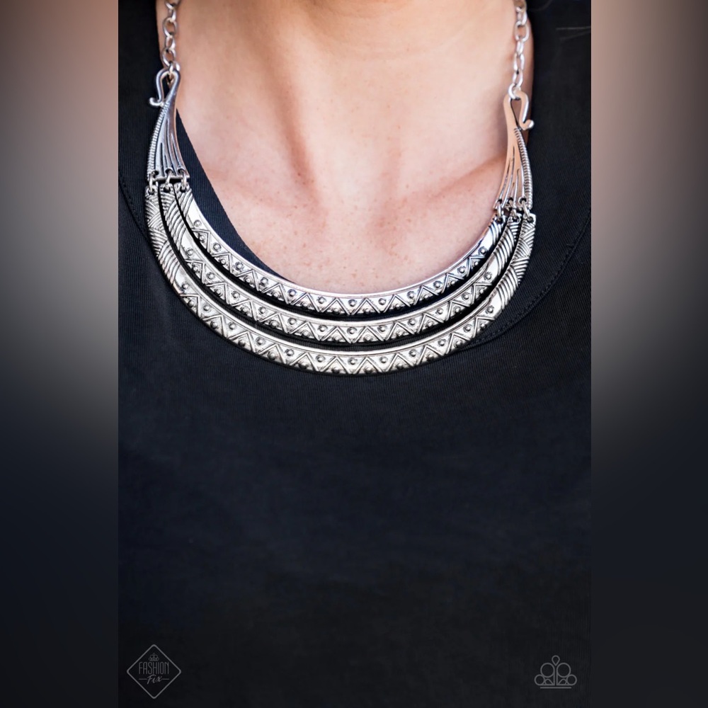 ❤️‍🔥5/$25❤️‍🔥 Primal Princess Silver Necklace